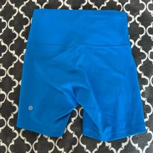 Blue wunder under short 6” size 6